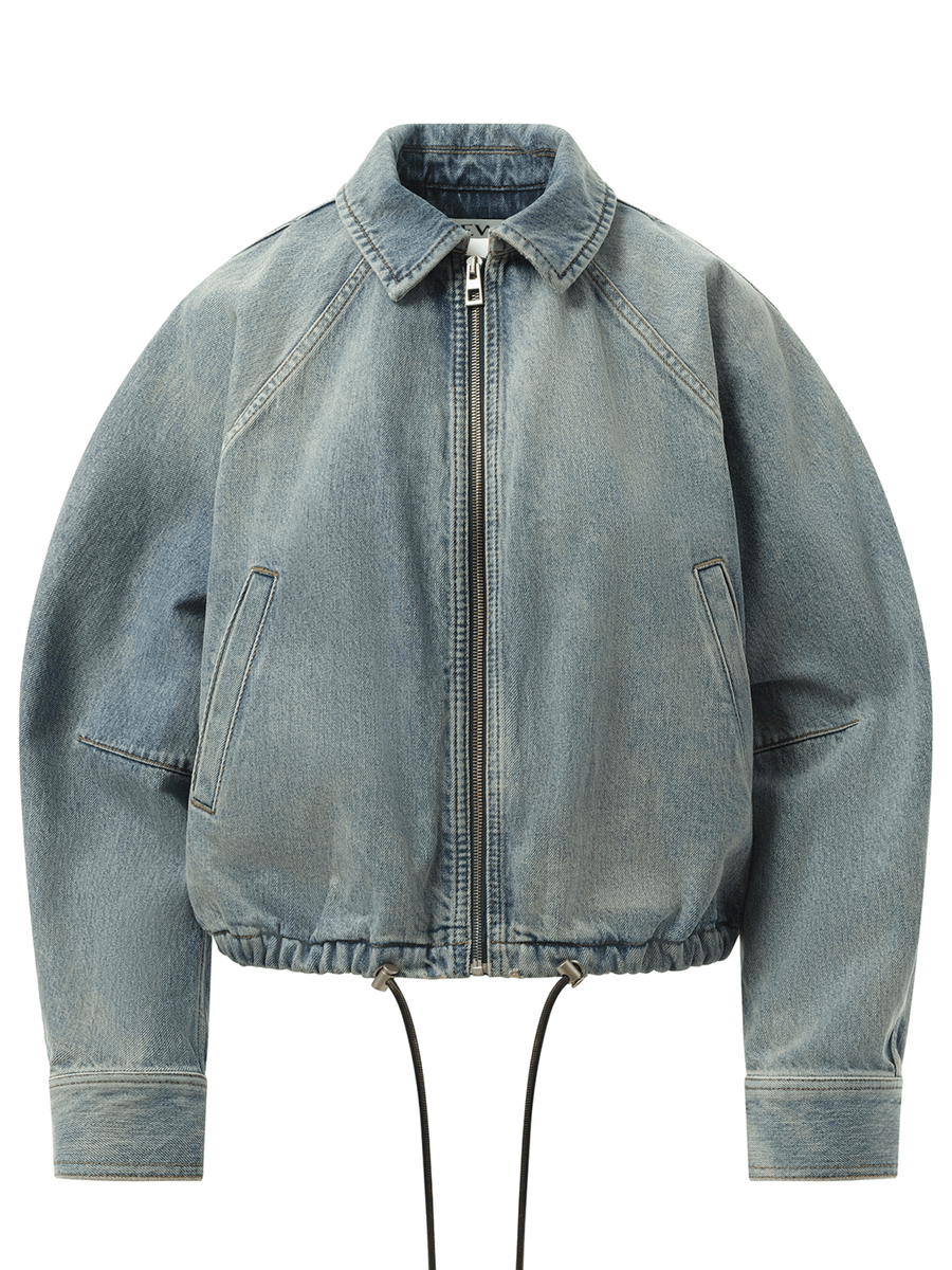 Loewe Balloon Jacket in Washed Denim