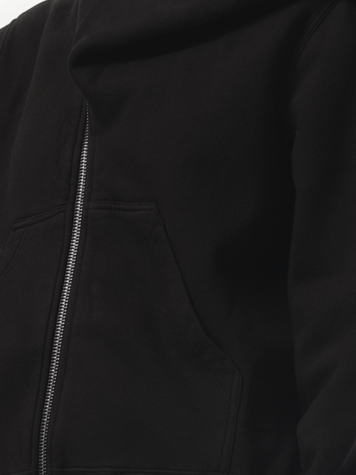 Rick Owens Drkshdw Furka Mountain Hoodie in Black