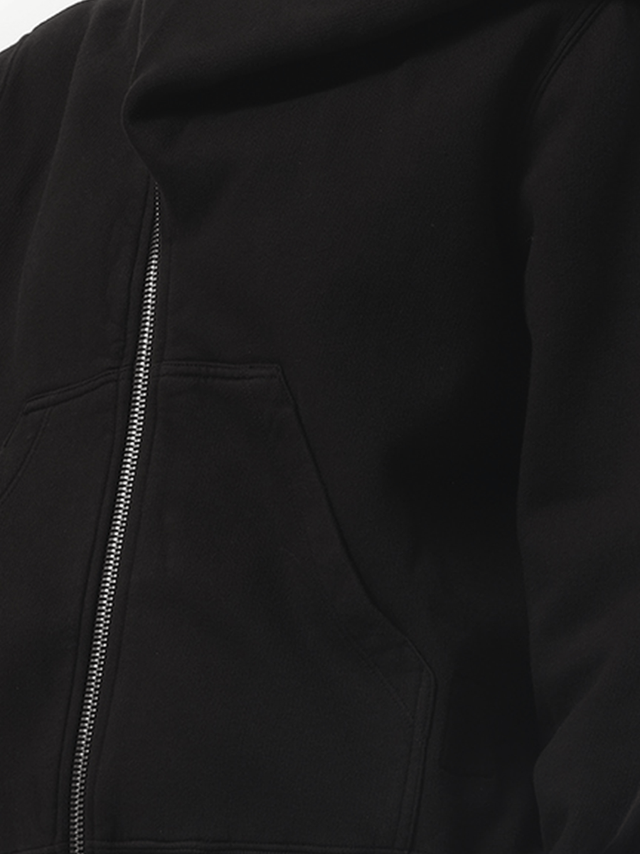 Rick Owens Drkshdw Furka Mountain Hoodie in Black