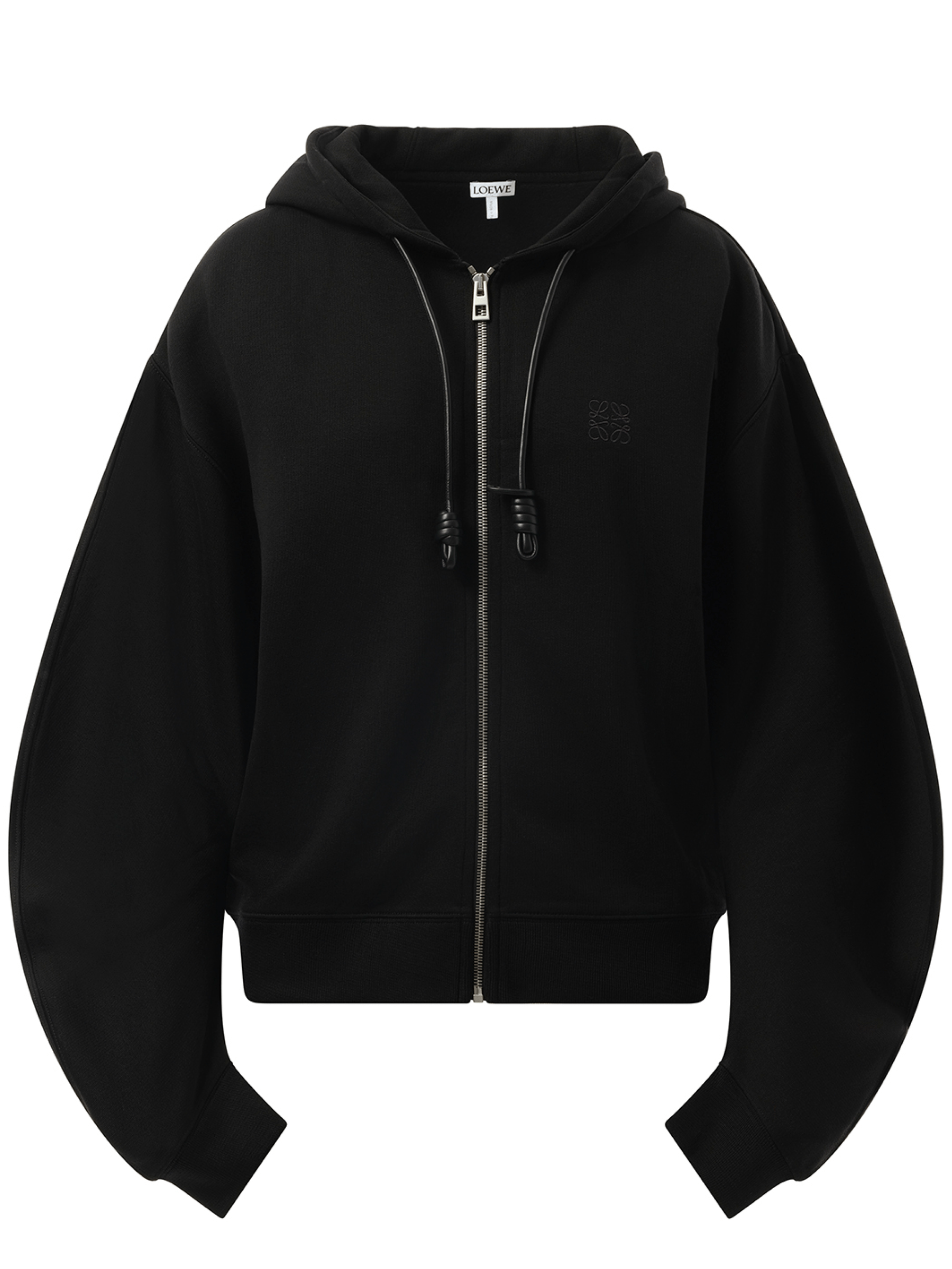 Loewe Flamenco Zip Hoodie in Black