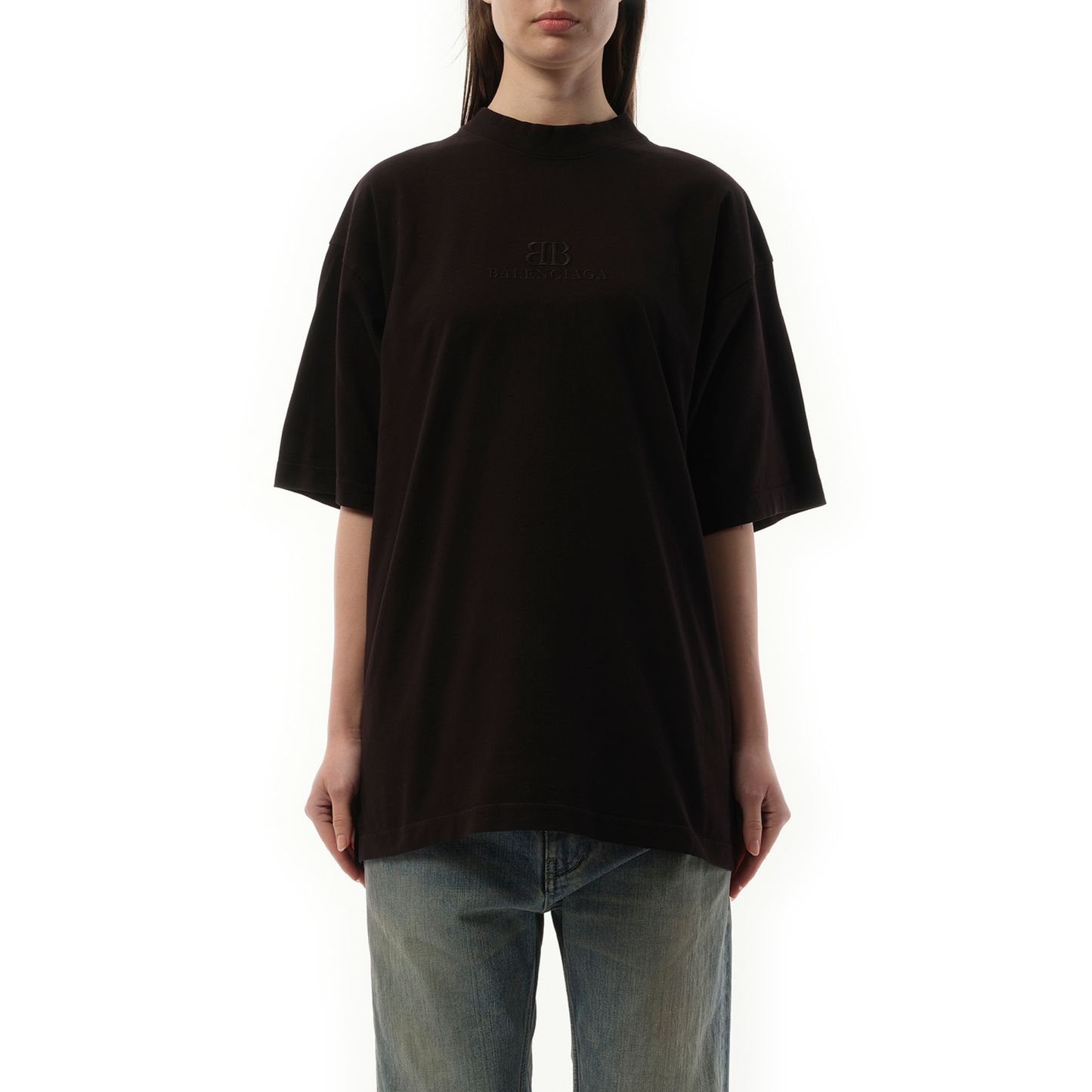 BB Classic Medium Fit T-Shirt in Washed Black