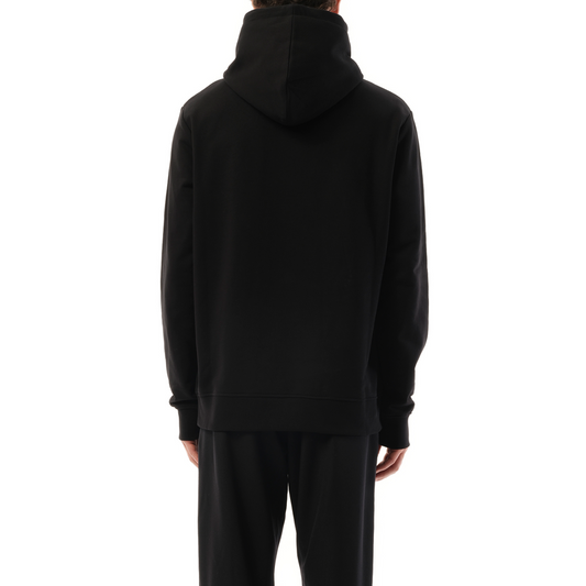 Couture Label Hoodie in Black