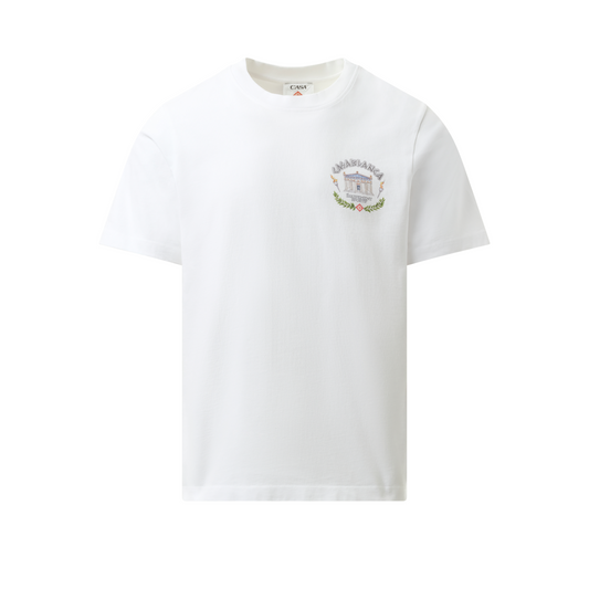 Le Temple Du Sport Printed T-Shirt in White