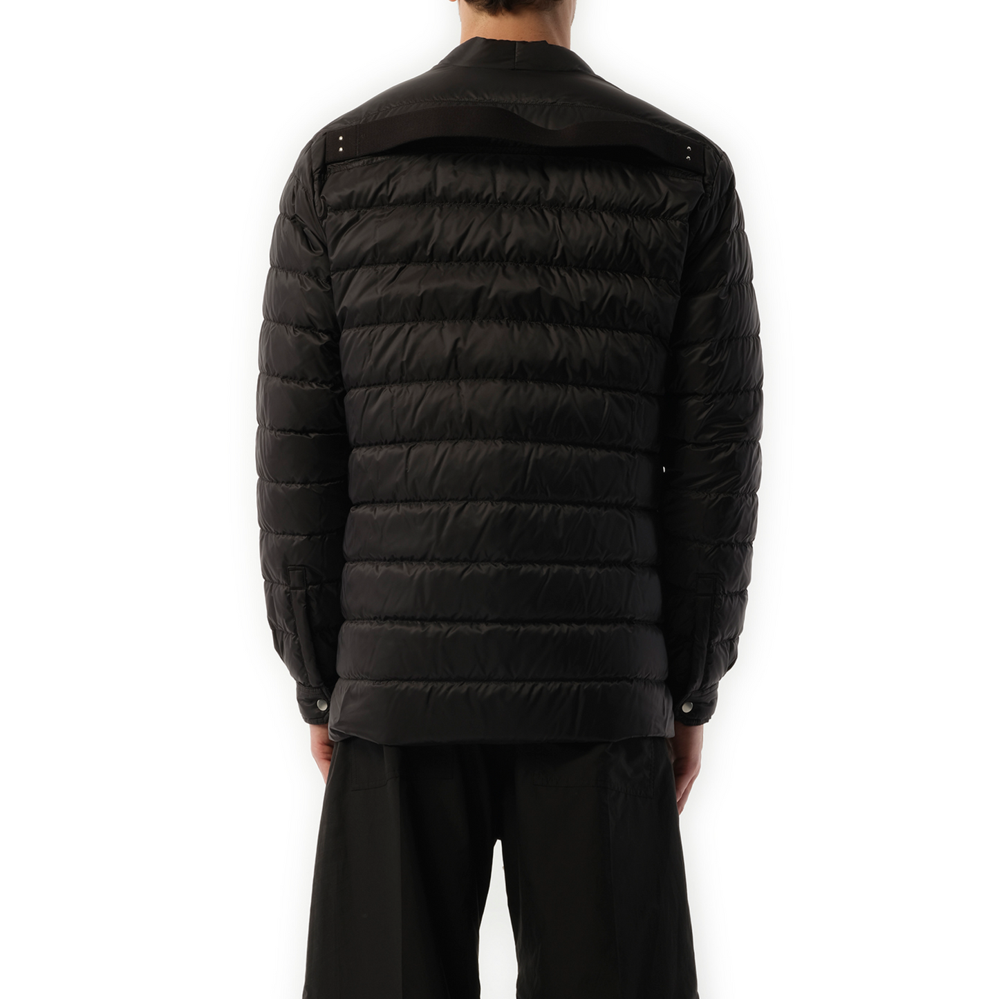 Rick Owens x Moncler Padded Outershirt in Black