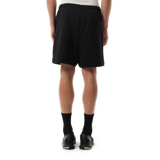 Football Cutout Shorts in Black