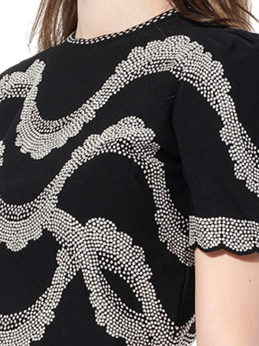 Short Sleeve Top in Black