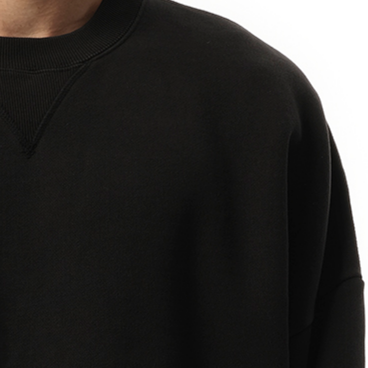 Box Sweatshirt in Soot