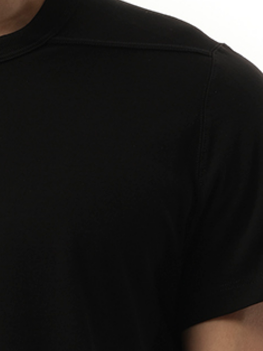 Rick Owens Short Level T-Shirt in Black