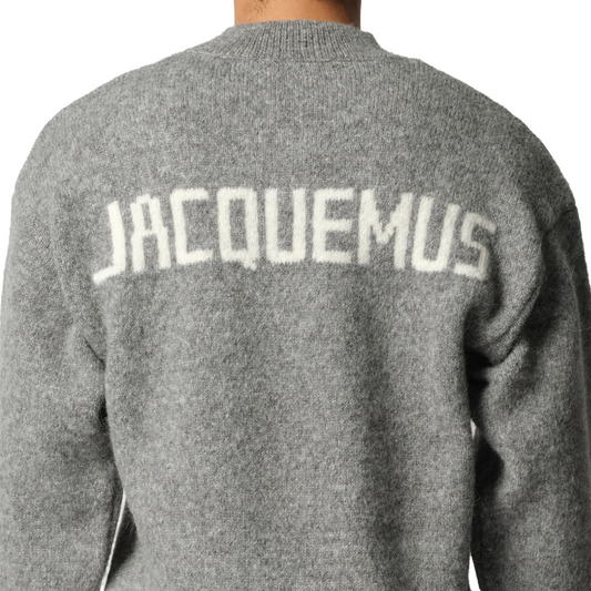 Le Pull Jacquemus in Grey