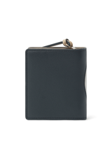 Loewe Bunnies Compact Zip Wallet in Deep Navy