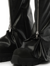Rick Owens Coated Denim Bolan Banana in Black