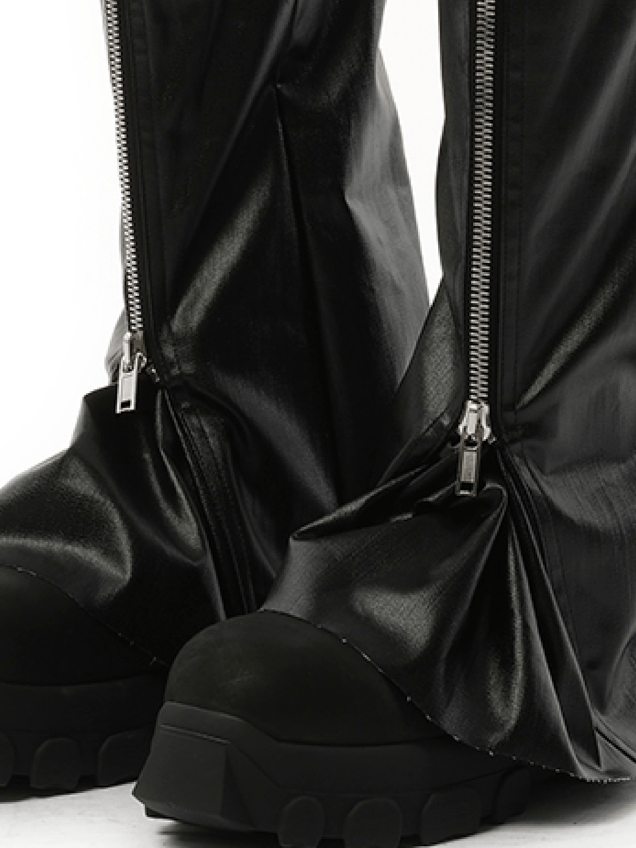 Rick Owens Coated Denim Bolan Banana in Black
