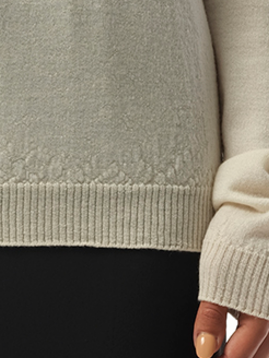 Rick Owens Extreme V Neck Pullover in Dinge