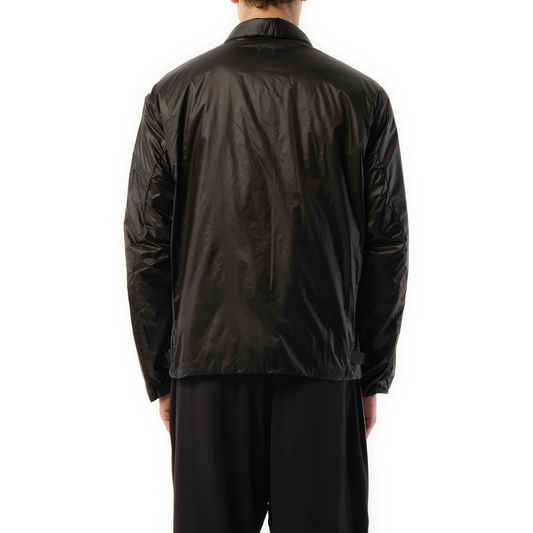 Nylon Liner Jacket in Black