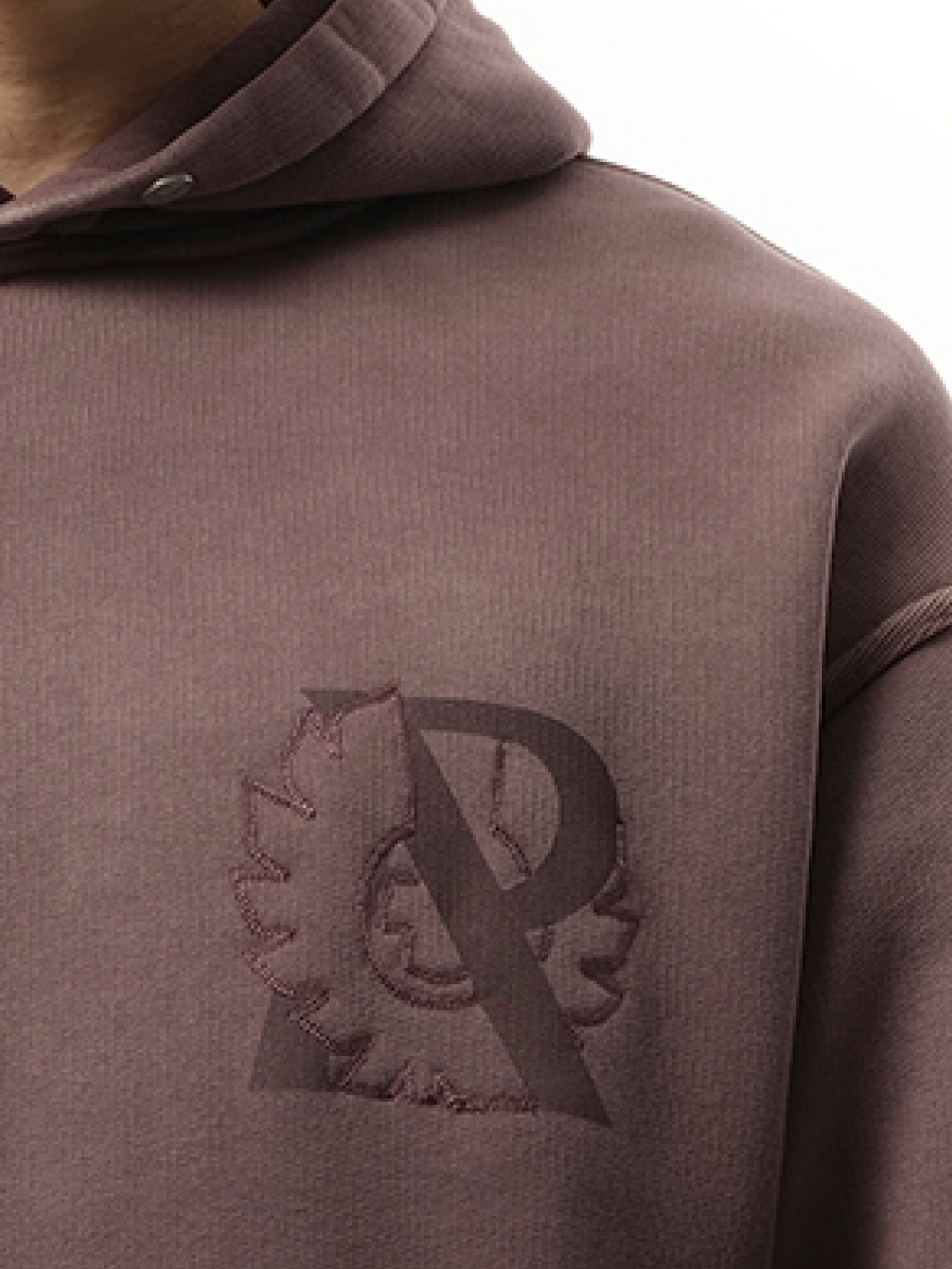 Represent Represent X Belstaff Outline Phoenix Hoodie in Plum