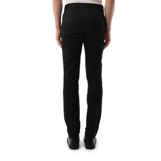 Chino Stars Sided Pants in Black