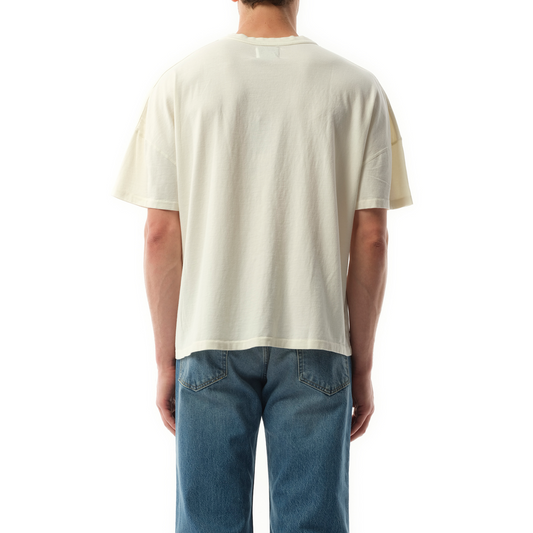 Rhude Reverse T-Shirt in Vintage White