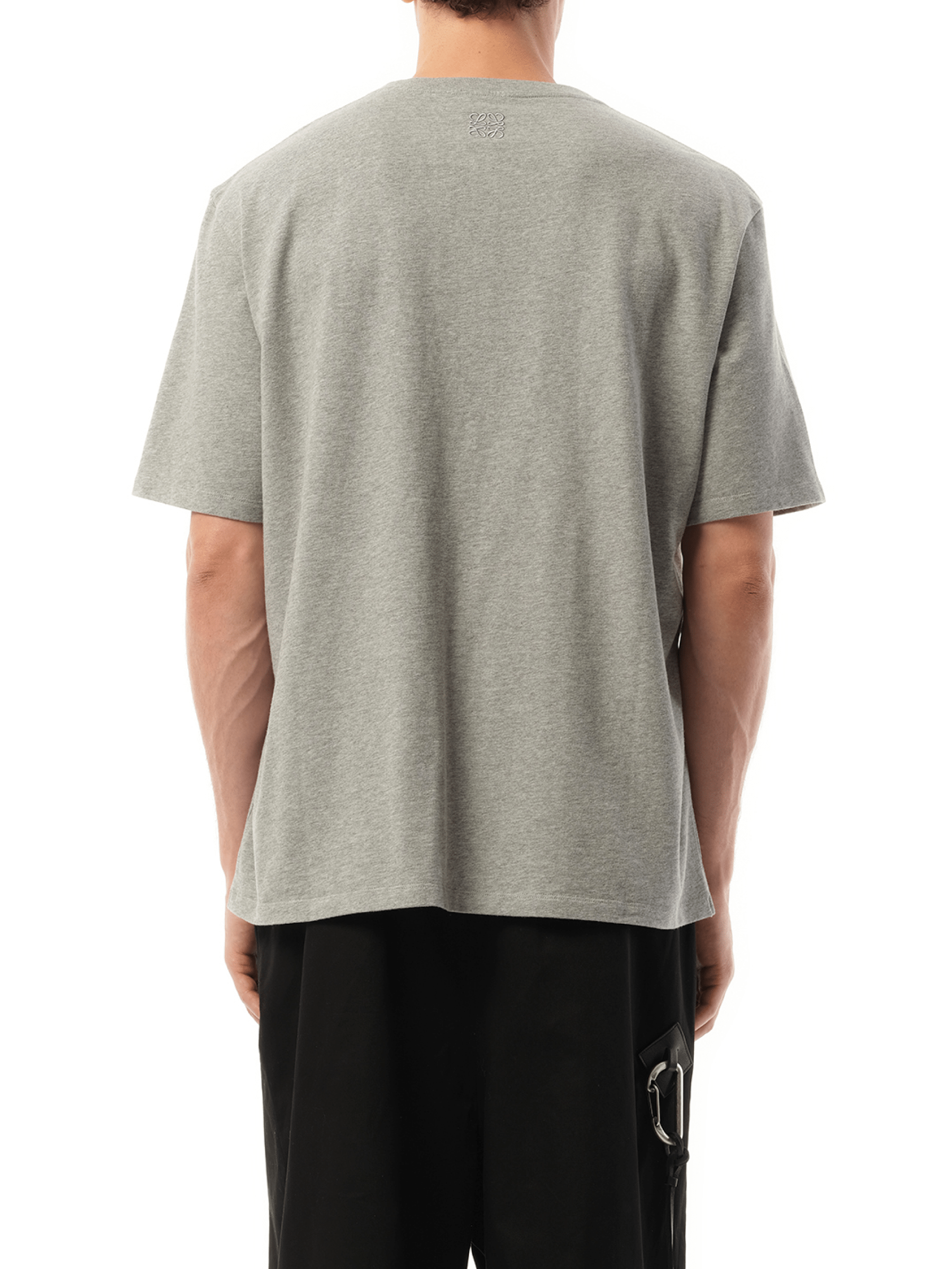 Loewe Suna Fujita Anglerfish T-Shirt in Grey Melange