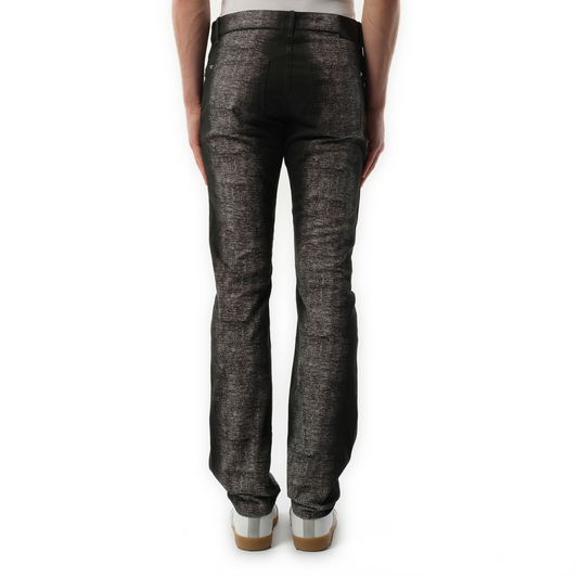 Denim Imprime Jeans in Black