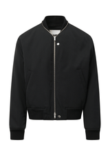 Jil Sander Jil Sander Zip Bomber Jacket in Black