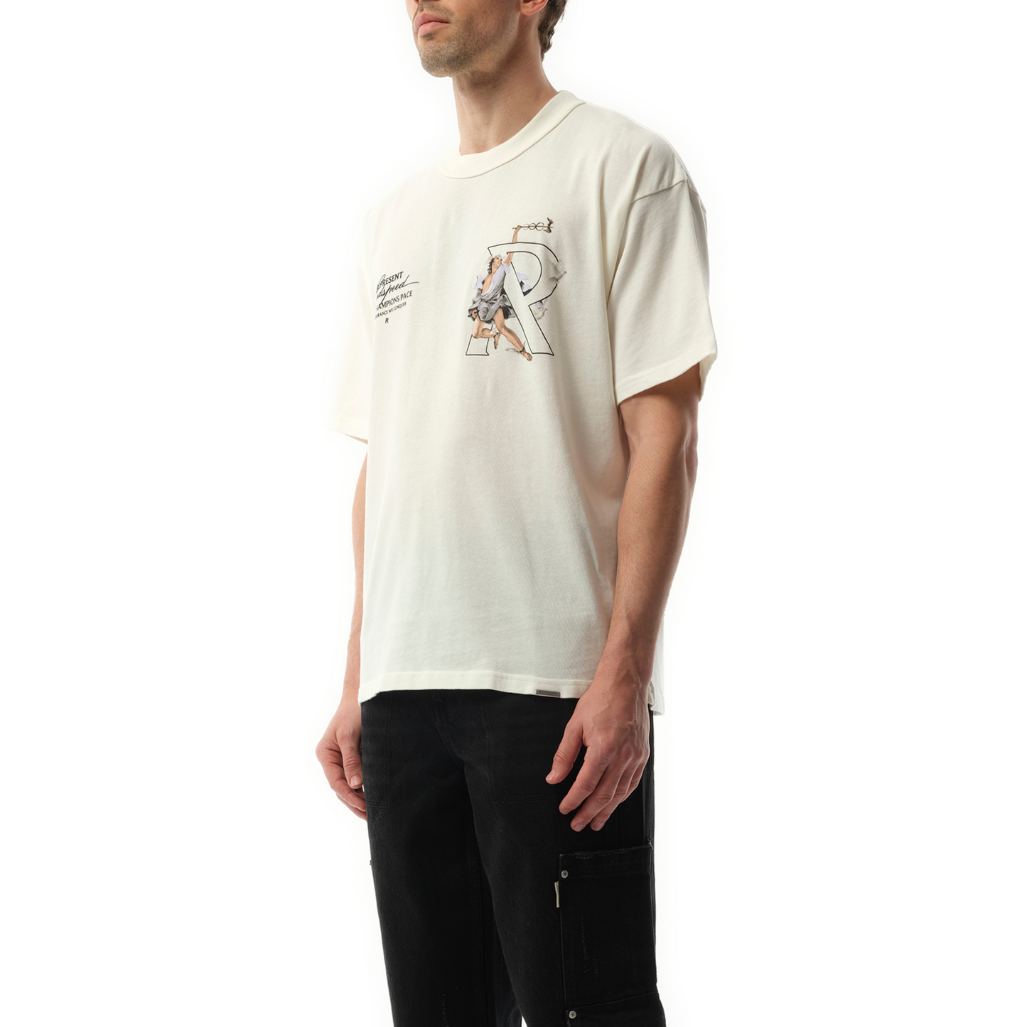 Hermes T-Shirt in Flat White