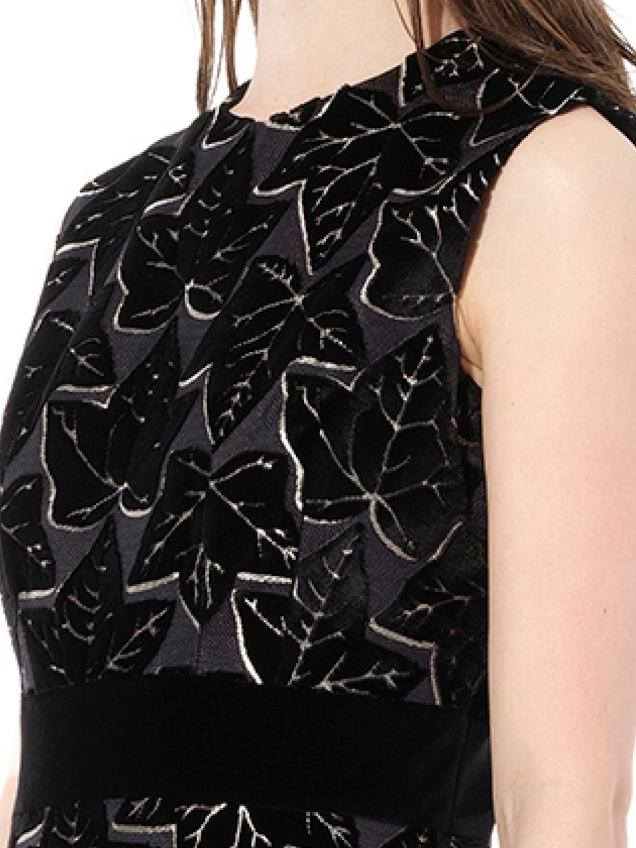 Dress in Black/Beige