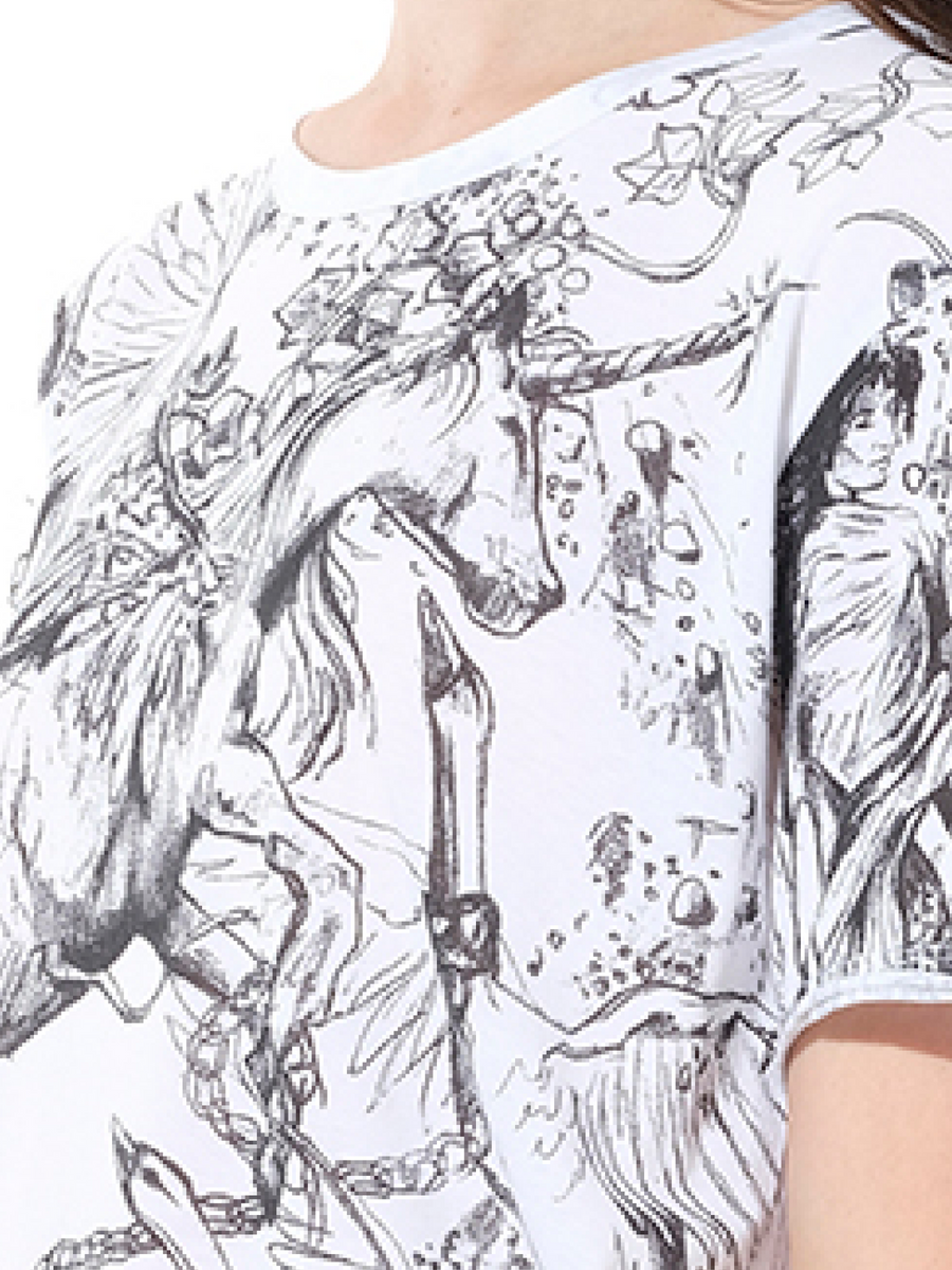 Unicorn Dreams T-Shirt in White
