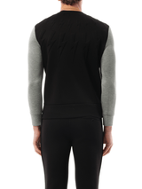 Sweatshirt in Black/Grey