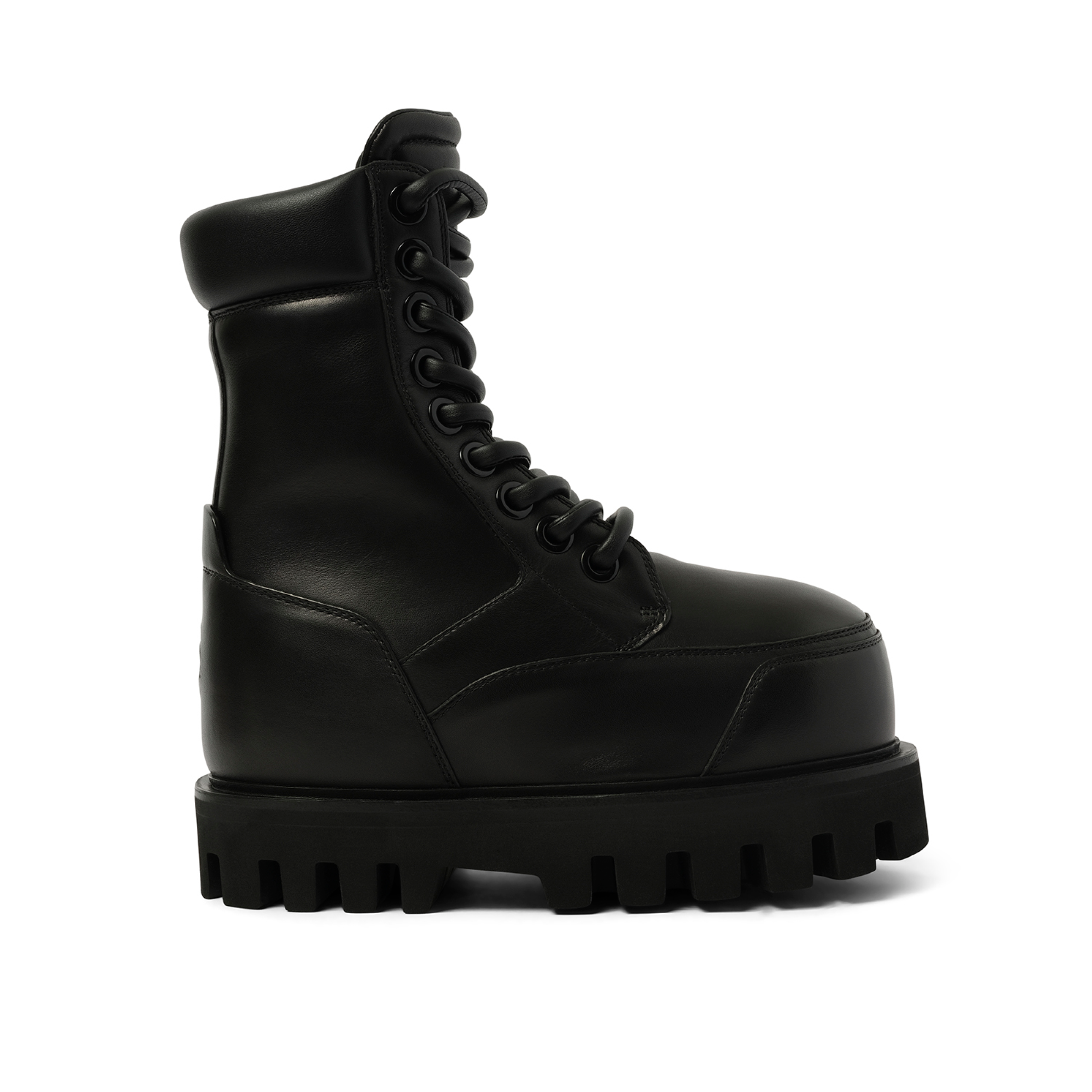 Parachute Ankle Boots in Black