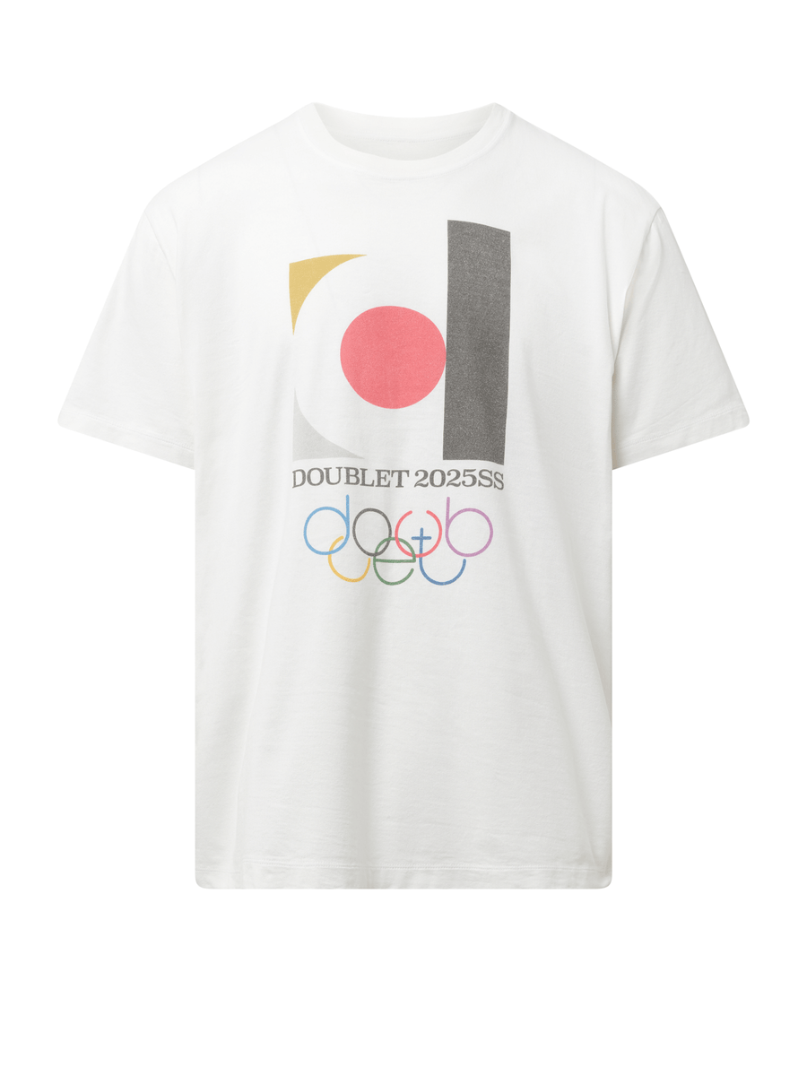 Doublet Doublet 2025SS Logo T-Shirt in White