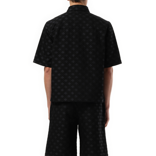 MA Quad Jacquard Shirt in Black