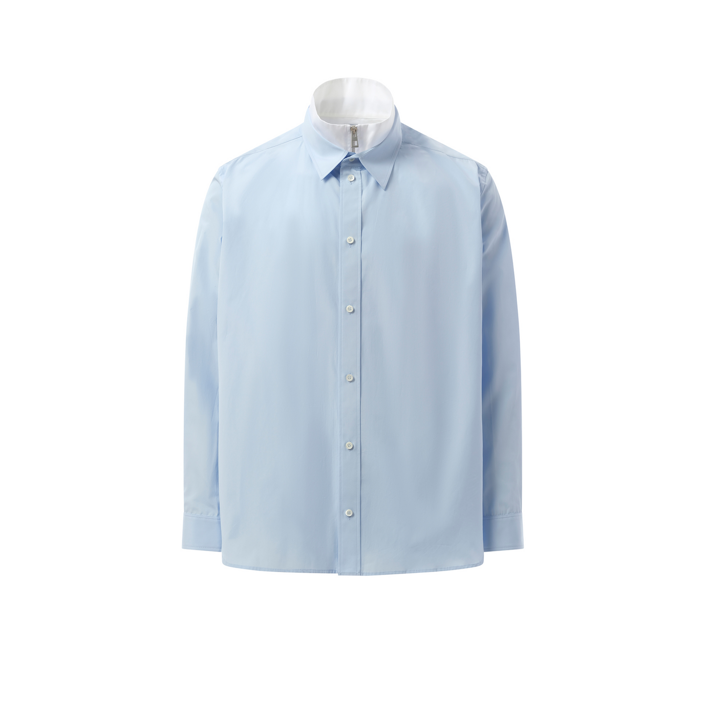 Hybrid Shirt in Light Blue/White