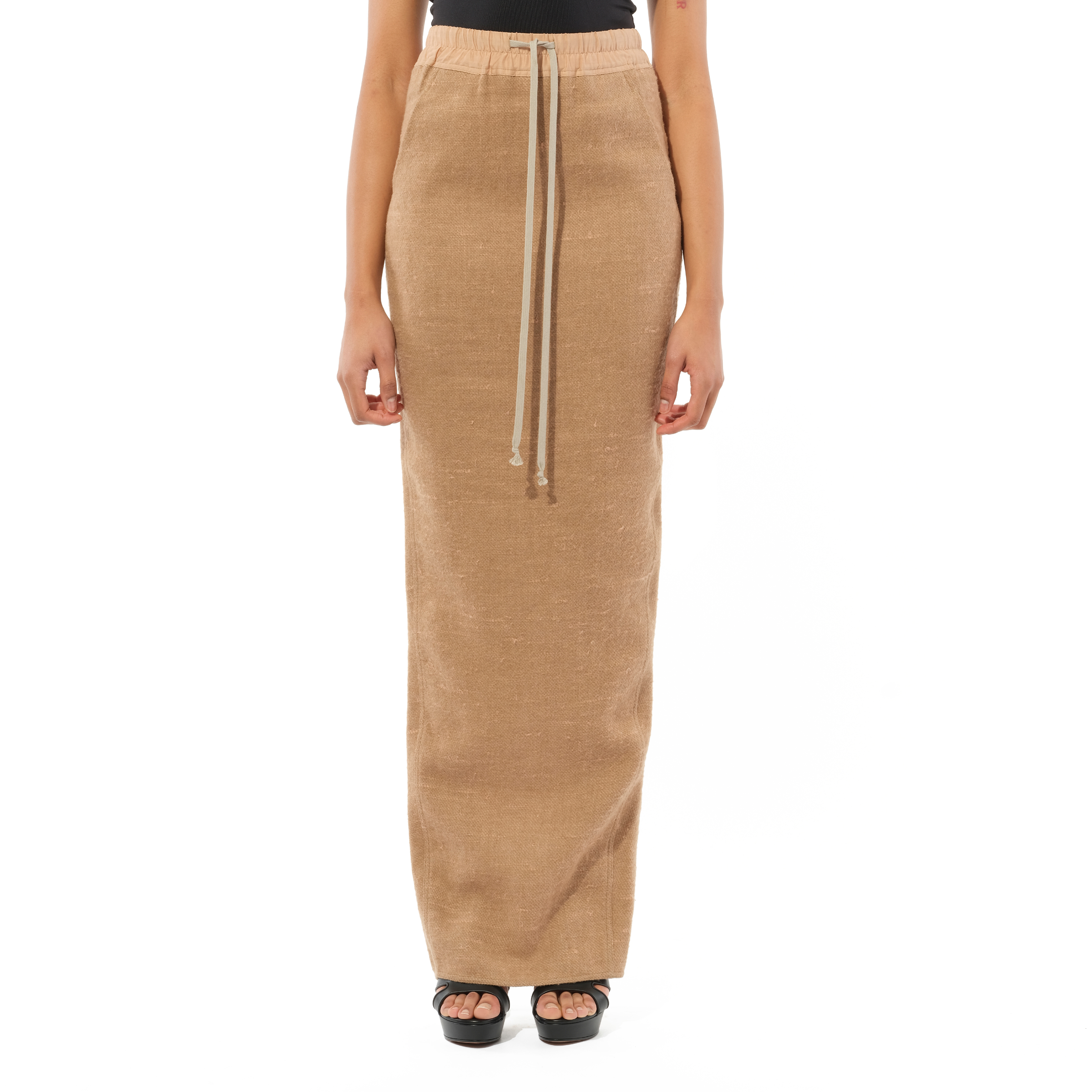 Pillar Skirt in Beige