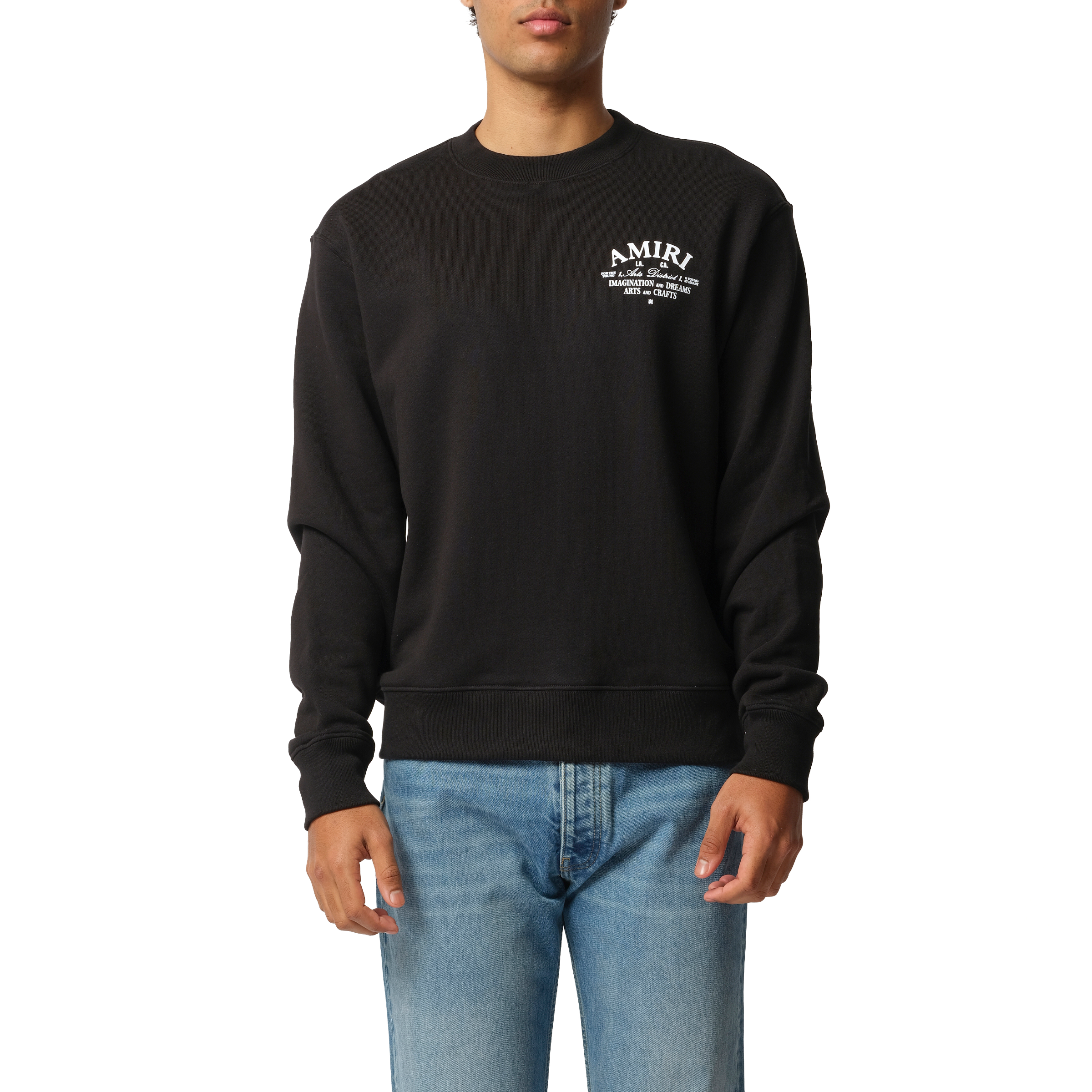 Amiri Arts District Sweatshirt in Black