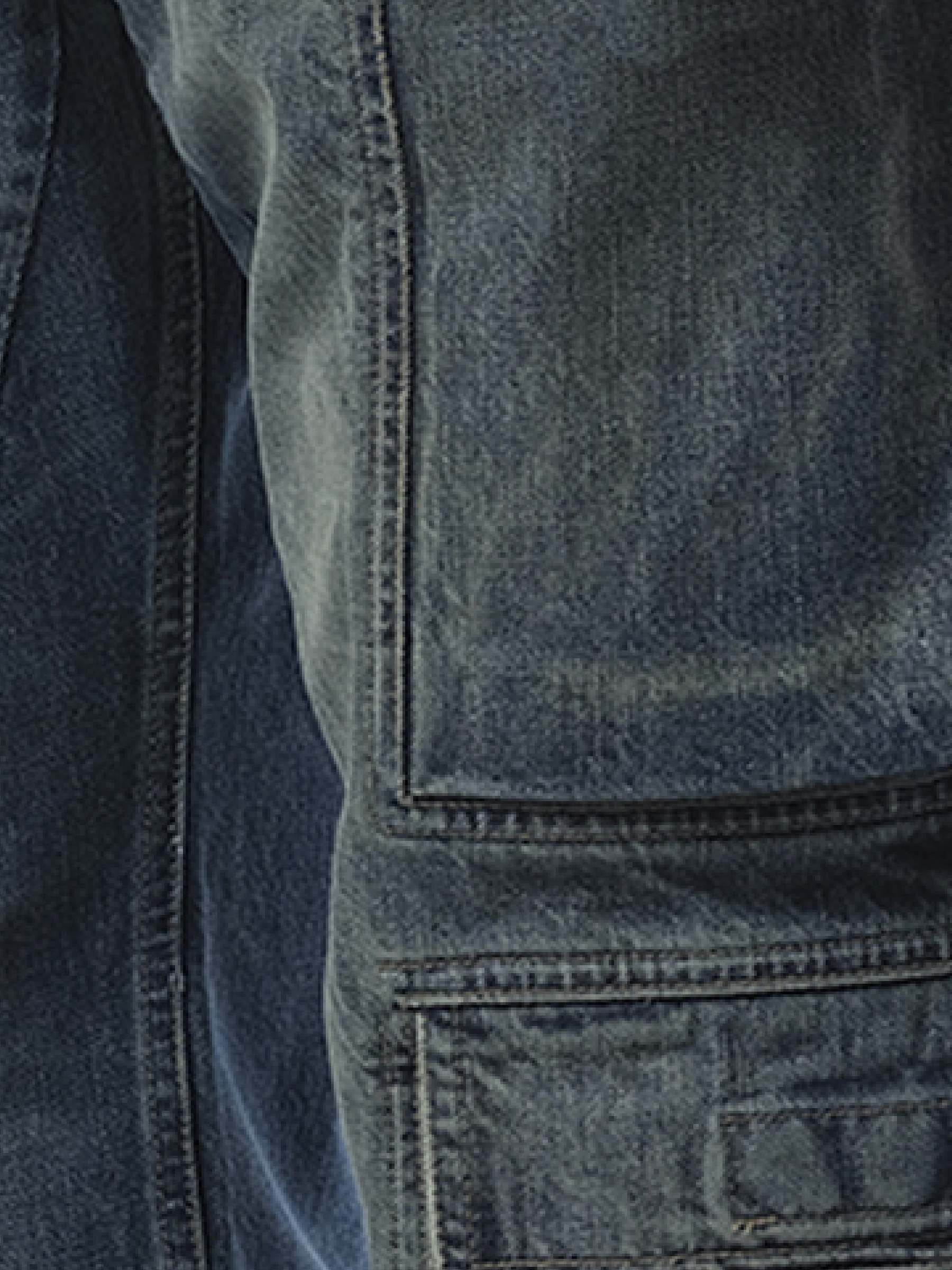 Rick Owens Drkshdw Double Cargo Jeans in Washed Indigo