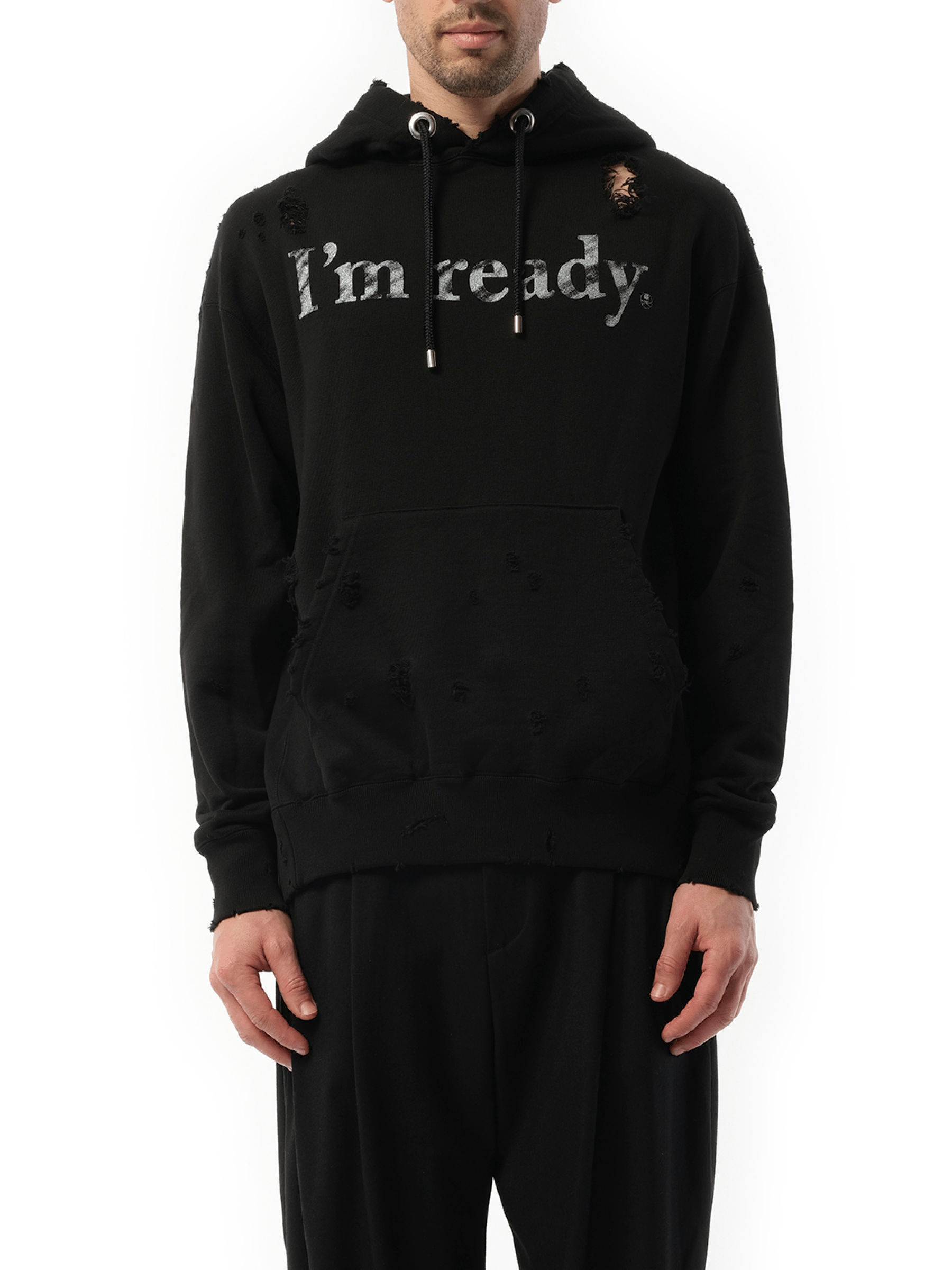 Hoodie in Black