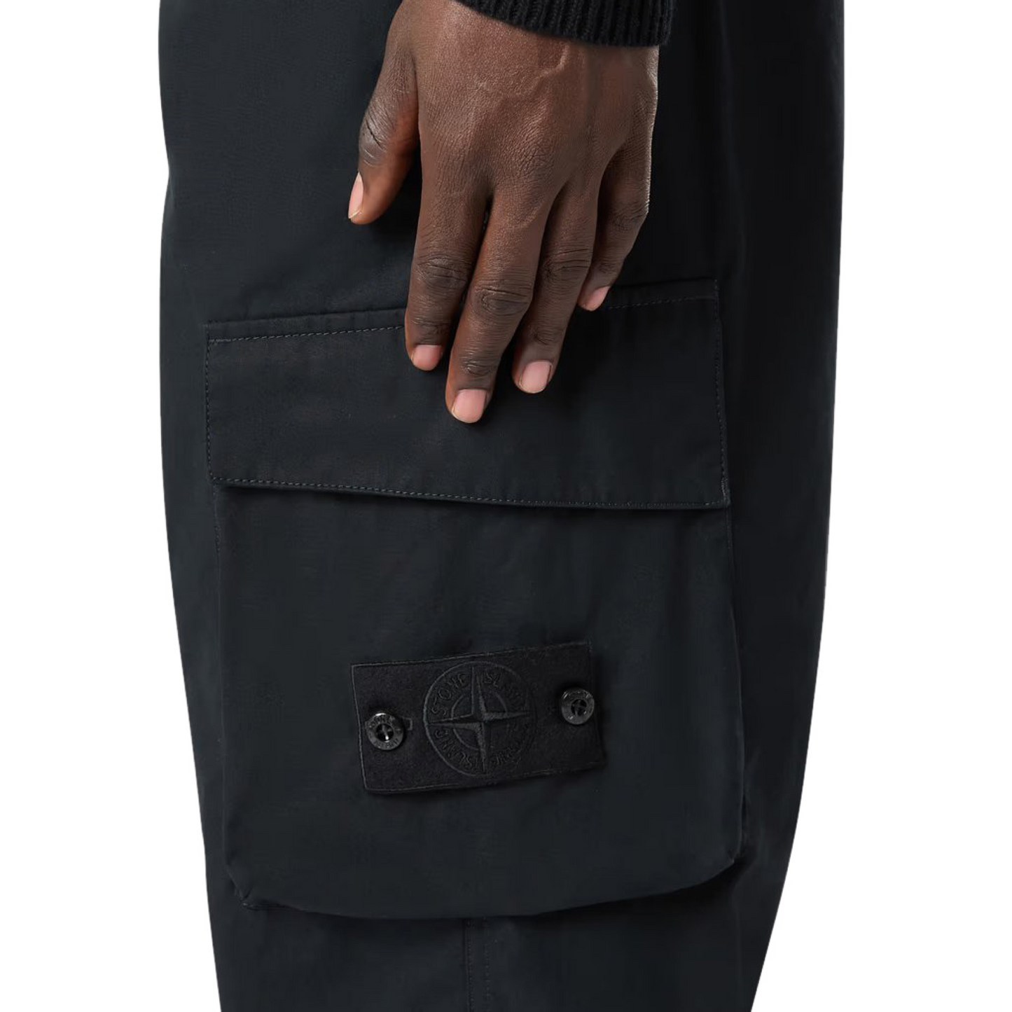 Ghost Cargo Trouser in Black