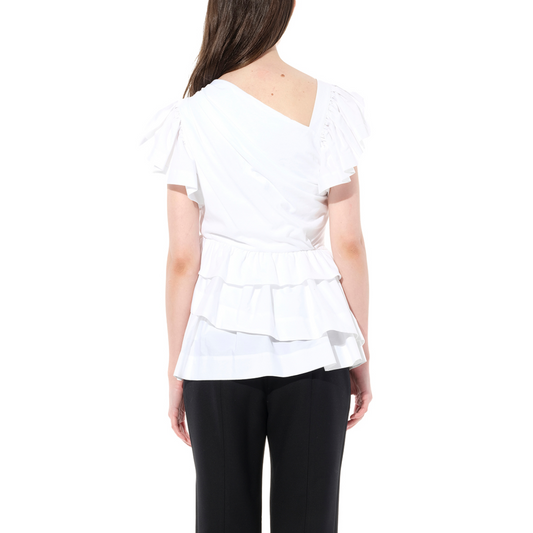 Alexander McQueen Top in White