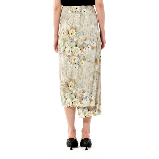 Aquarelle Skirt in Multicolor