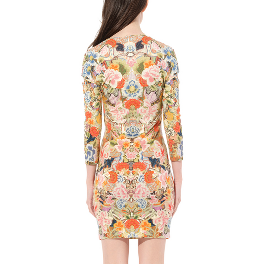 Alexander Mcqueen Dress in Multicolor