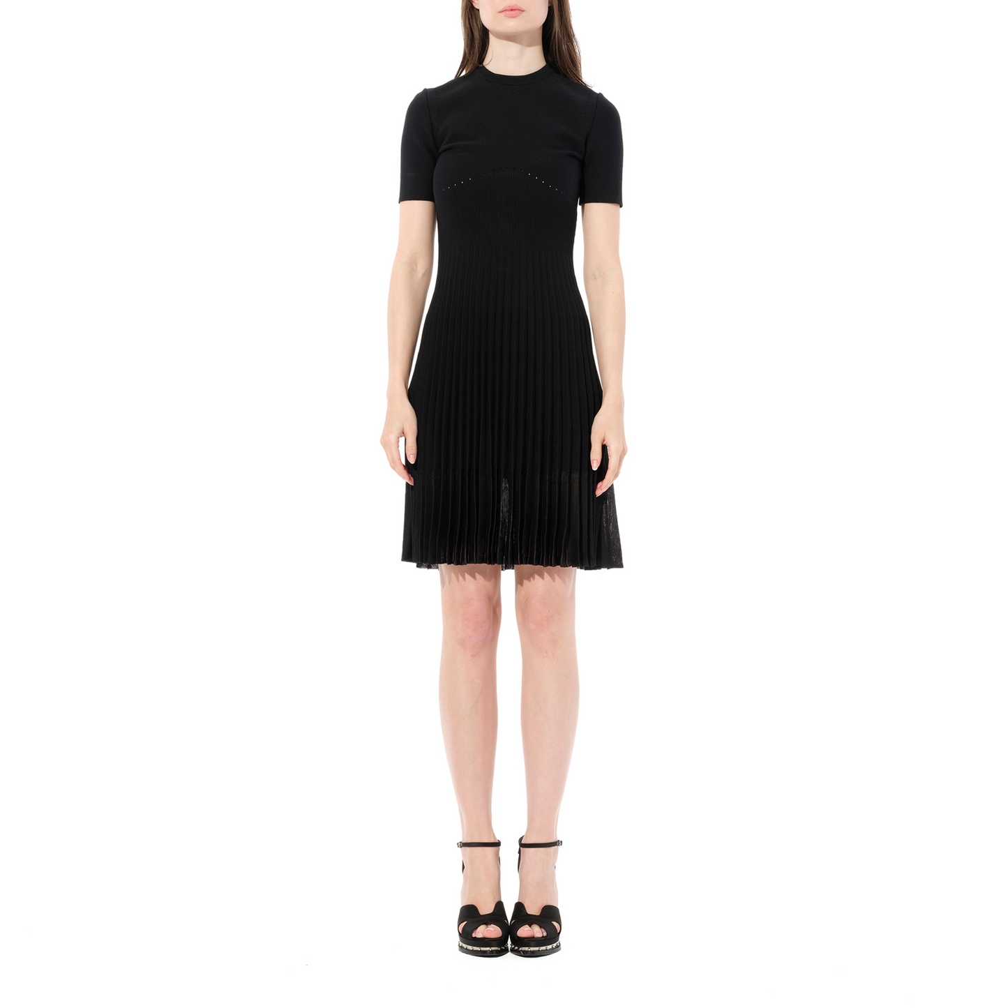 Alexander Mcqueen Knit Dress in Black