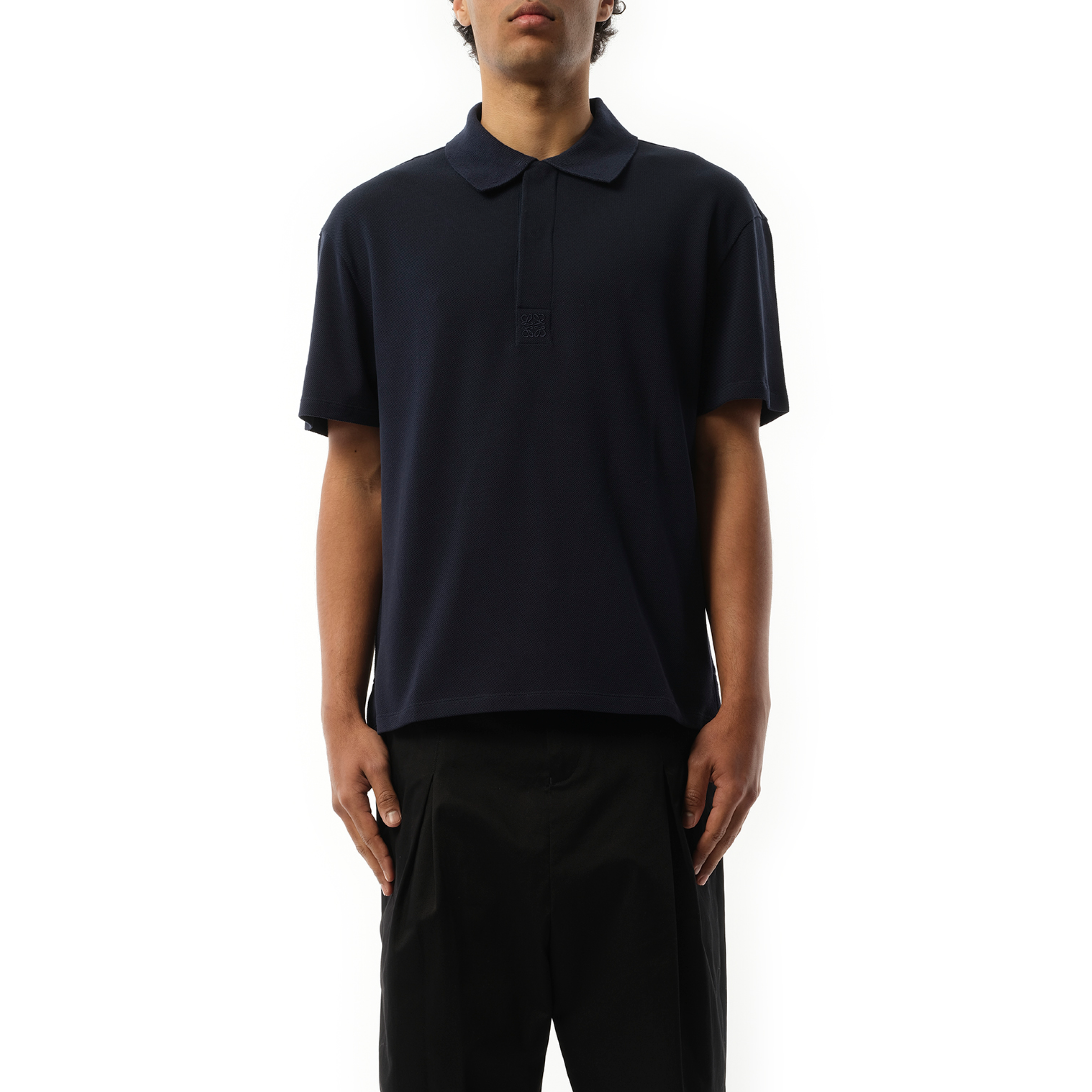 Polo Shirt in Dark Blue