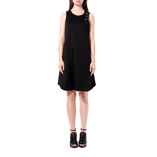 Neoprene Dress in Black