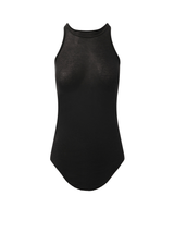 Rick Owens Basic Rib Tank Top in Black