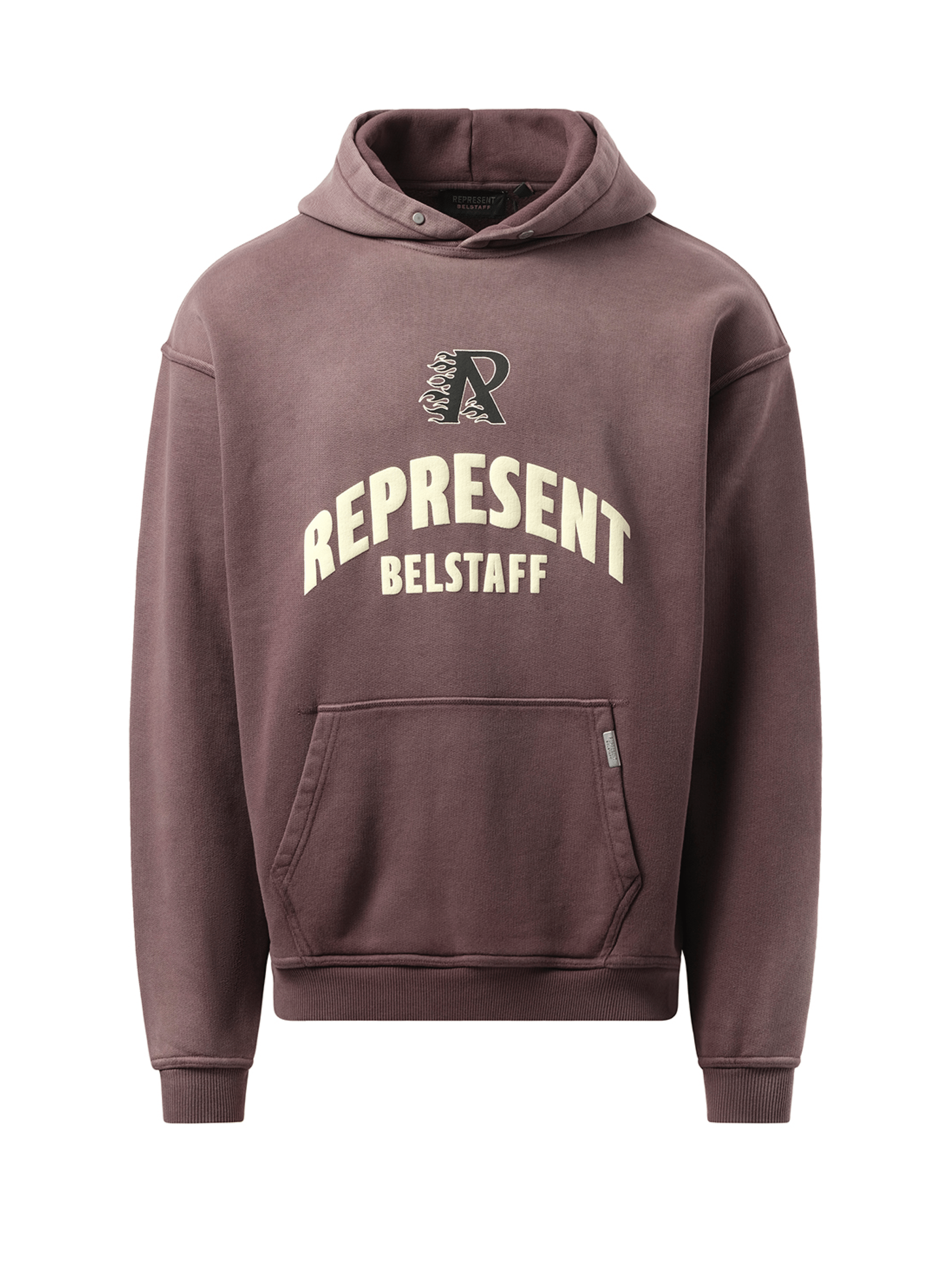 Represent Represent X Belstaff Flame Phoenix Hoodie in Plum