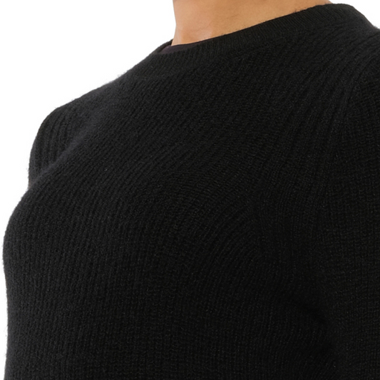 Long Sleeve Top in Black