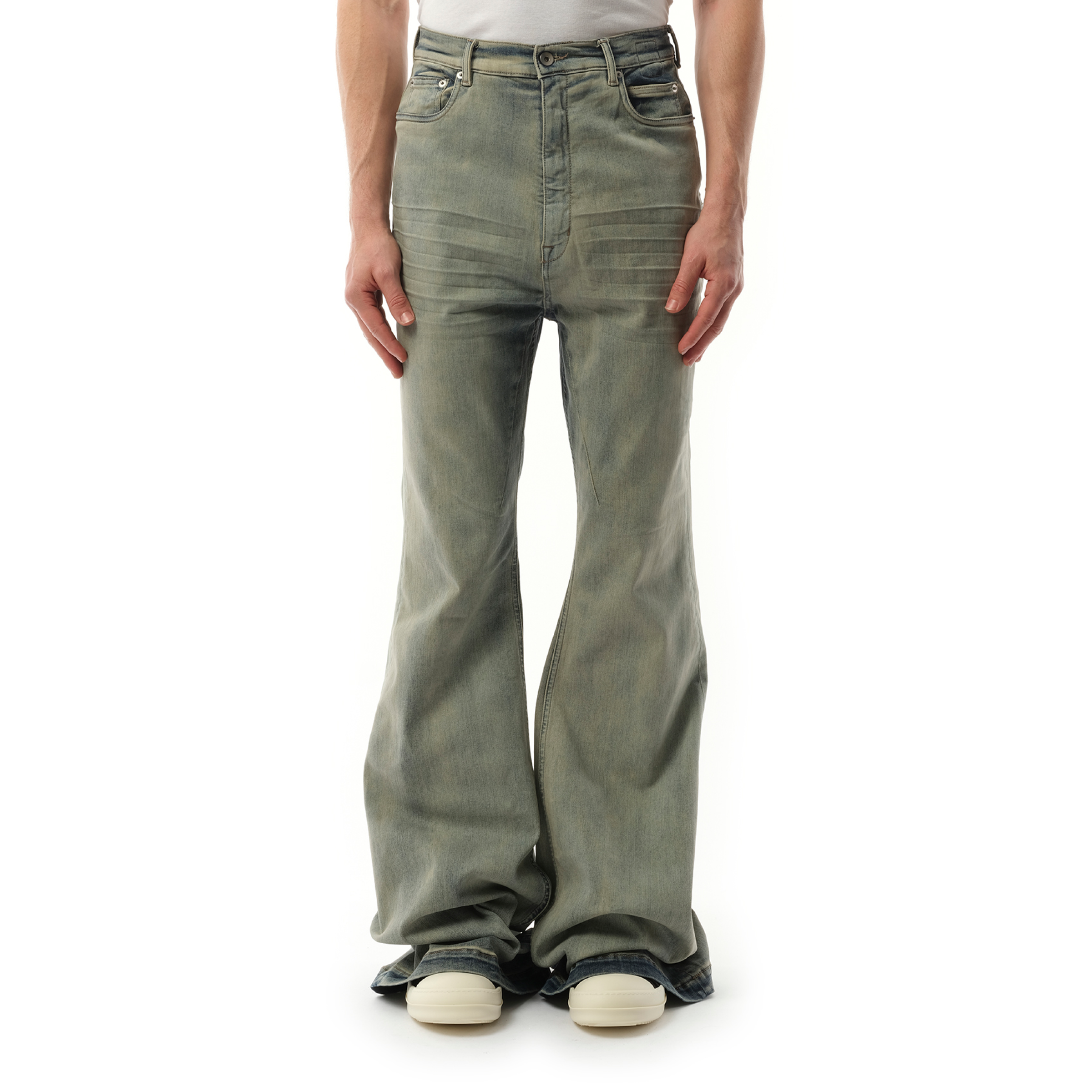 Bolan Bootcut Denim Pants in Sky