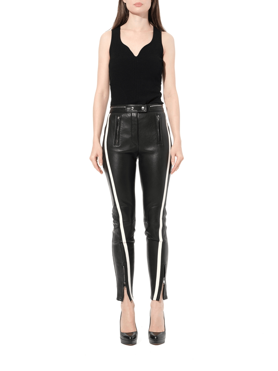 Leather Pants in Black
