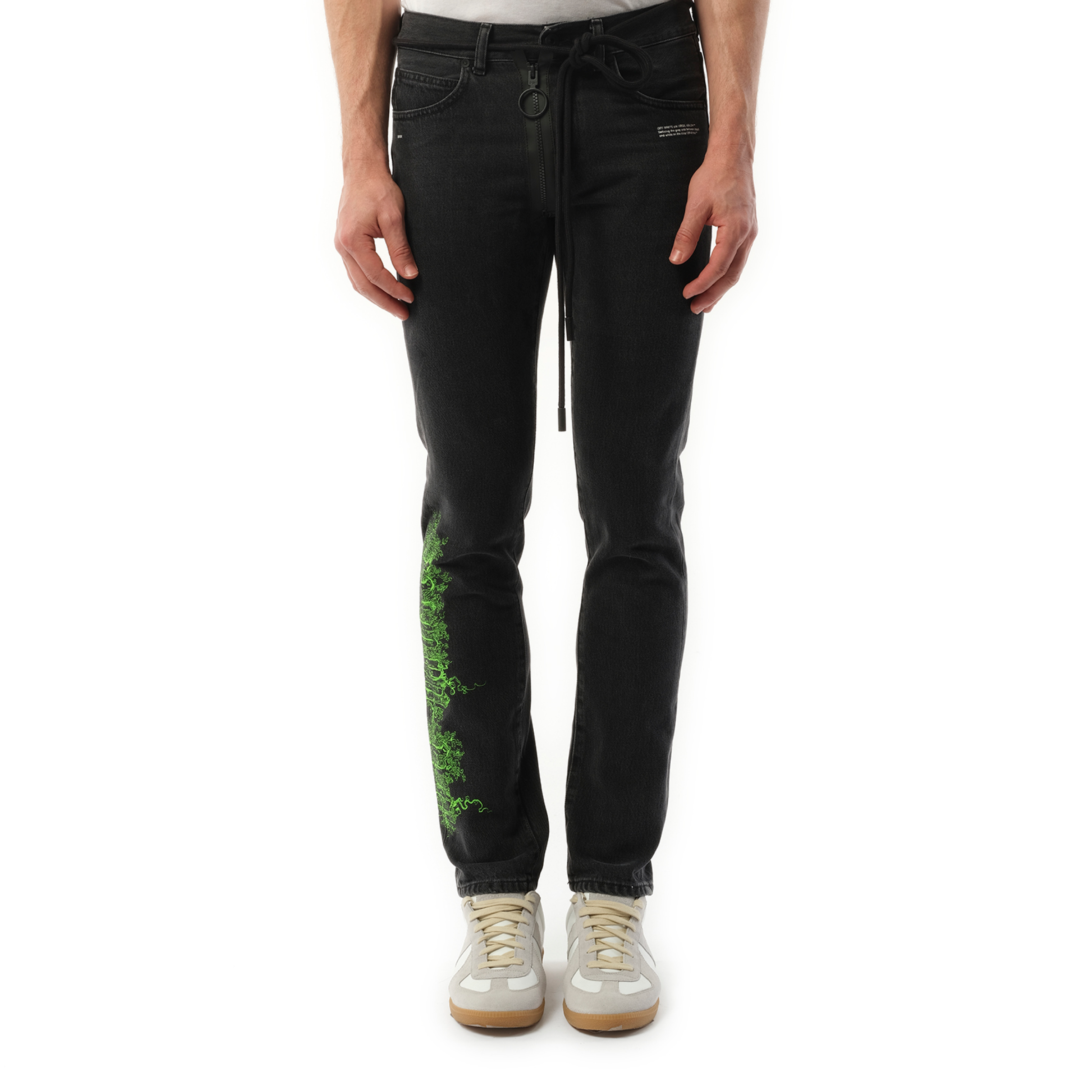 Blur Slim Jeans in Black