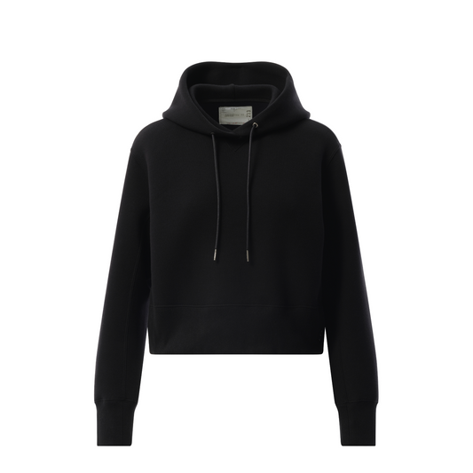 S Sponge Sweat Hoodie in Black